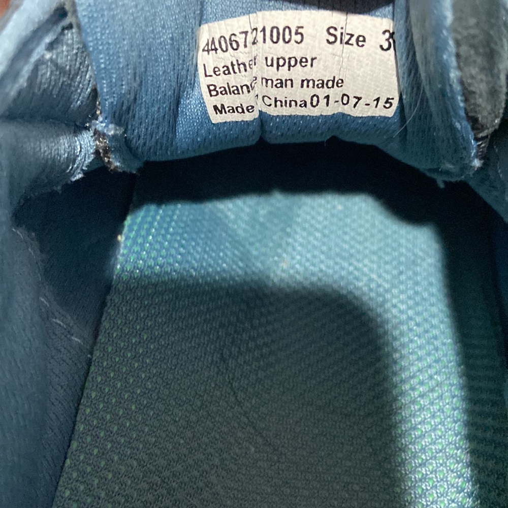 Dansko lace up shoes Slip Resistant leather blue EUC size 38 - Picture 6 of 11